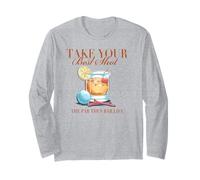 Trendy Apparel Take Your Best Shot The Par Then Bar Life Maglia a Manica