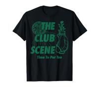 Trendy Apparel The Club Scene Time To Par Tee Disco Ball Maglietta