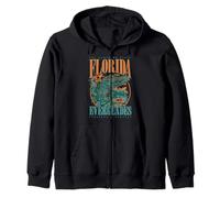 Trendy Apparel The Sunshine State Florida Everglades Protect Felpa con Cappuccio