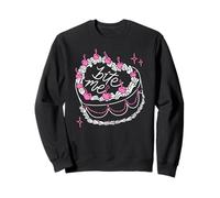 Trendy Apparel Valentine's Day Bite Me Cute Sassy Cake Gift Felpa