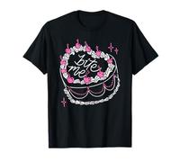 Trendy Apparel Valentine's Day Bite Me Cute Sassy Cake Gift Maglietta