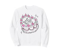 Trendy Apparel Valentine's Day Bite Me Sassy Cake Gift Felpa