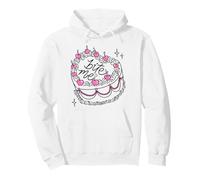 Trendy Apparel Valentine's Day Bite Me Sassy Cake Gift Felpa con Cappuccio