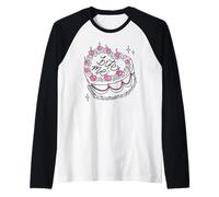 Trendy Apparel Valentine's Day Bite Me Sassy Cake Gift Maglia con Maniche Raglan