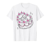 Trendy Apparel Valentine's Day Bite Me Sassy Cake Gift Maglietta
