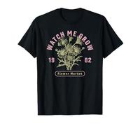 Trendy Apparel Watch Me Grow 1982 Flower Market Distressed Maglietta