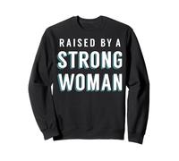 Trendy Apparel Women's History Month Raised By Strong Woman Felpa