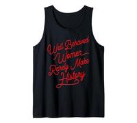 Trendy Apparel Women's History Month Woman Make History Canotta