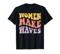 Trendy Apparel Women's History Month Women Make Waves Maglietta
