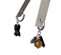 Trendy Asimmetrico Orecchini Di Cane In Lega Nero Orecchini Gioielli Perfetto Per Le Donne Gli Accessori Alla Moda Orecchini Da Donna Alla Moda Cerca, Taglia unica, come descritto