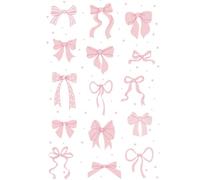 Trendy Bow Print Notebook Journal: 6" X 9", 120 pages, college-ruled blank sheets. Perfect for journaling, studying, note taking, goal planning, ... bow design, great gift for girls of all ages.