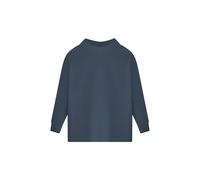 Trendy Boy Maglia Termica Foderata in Pile per Ragazzi - Strato Base a Maniche Lunghe con Collo Alto per Tempo Freddo(9-10 Years, LY134-Navy-AA)