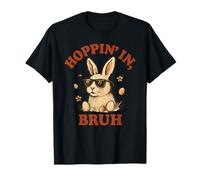 Trendy Bruh 67 Easter Bunny Rabbit Six Seven 6 7 Ragazze Ragazzi Maglietta