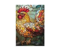 Trendy Chicken Japanese Manga Style primavera bandiere all'aperto chritmas banner per la decorazione esterna 28x40 double sided