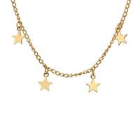 Trendy Cinque Punte Catena di aggancio Stella clavicola Collana per Le Donne Ragazze d'oro Creativo ed utileDurability