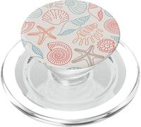 Trendy Coastal Granddaughter Estetica Preppy Shells Ocean PopSockets PopGrip per MagSafe
