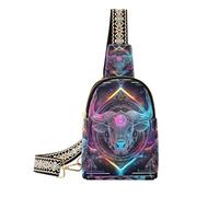 Trendy Creative Taurus Starry Tarot Cards crossbody fanny pack multiuso crossbody fanny pack per il giorno pack, creativo Toro Starry tarocchi carte, 1 size