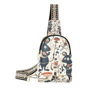 Trendy Fairy Tale Cute Fancy Rats borse fanny pack multiuso spalla fanny pack per escursioni, fiaba carino fantasia ratti, 1 size