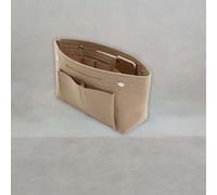 Trendy Feltro Snap Pulsante Borsa Ampio Conservazione Space Ideale for Trucco