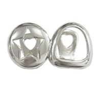 Trendy Hip Hop Denti Zanne Rotonda Forma Stella Rame Gioielli Denti Cosplay Accessori Adatto Per Celebrazioni Oro Dente Gioielli, Misura unica, come descritto, come descritto