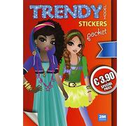 Trendy model pocket stickers. Arancio. Ediz. illustrata (Vol. 4)