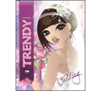 Trendy model. Wedding. Con adesivi