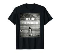 Trendy Nihilist Penguin Motivational Be Like The Penguin Maglietta