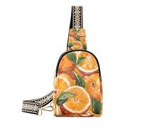 Trendy Orange Seamless Figure bag per le ragazze in pelle di cuoio fanny pack crossbody per il pacchetto di giorno, arancione, figura senza soluzione di continuità, 1 size