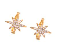 Trendy Star Auricolare Clip Non Piercing Stella Auricolare Polsino Adatto Per Donne Giovani Che Cercano Moda Versatilità Partito Gioielli Clip, Misura unica, come descritto, come descritto
