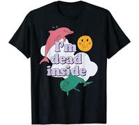 Trendy T-Shirt I'm Dead Inside Funny Black M