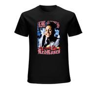 Trendy T-Shirt Lil Skies Red Roses Black Hip Hop Rapper Men 100 Cotton StreetHomme 3XL Camisetas Tops Mens Fashion Black S