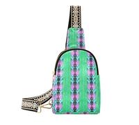 Trendy Tecnologico Animale Gatto Futuro Neon fanny pack uomini carino borsa per le donne crossbody per l'escursionismo, Neon futuro gatto animale tecnologico