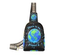 trendy There Is No Planet B Dripping Paint Art borse per ragazze marsupio in pelle tracolla per viaggio, Non c'è Planet B Dripping pittura arte, 1 size