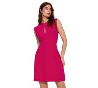 Trendyol A-Line Regular Fit Knit Dress - Vestito da Donna, Fucsia, S