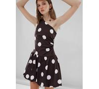 Trendyol Abito da cocktail nero / bianco Donna Trendyol 40 nero / bianco