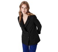 TRENDYOL Black Button Blazer-Giacca Nera, Nero, 46 Donna