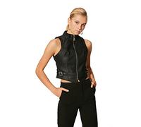 Trendyol Black zippered vest, Black,
