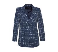Trendyol Blazer indaco / bianco Donna Trendyol 38 indaco / bianco