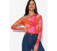 Trendyol Body a maglietta arancione / arancione scuro / rosa chiaro / rosso Donna Trendyol S arancione / arancione scuro / rosa chiaro / rosso