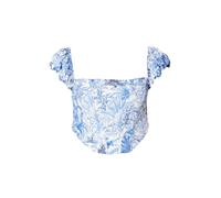 Trendyol Camicia da donna blu / nero / bianco Donna Trendyol XL blu / nero / bianco