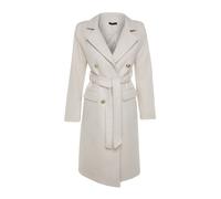 Trendyol Cappotto di mezza stagione pietra Donna Trendyol XS pietra