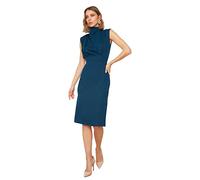 Trendyol Colletto Alto. Dress, Nero, 46 Donna