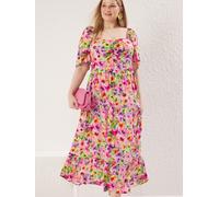 Trendyol Curve Abito verde / lilla / arancione / rosa Donna Trendyol Curve 44