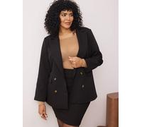 Trendyol Curve Blazer nero Donna Trendyol Curve 52 nero
