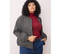 Trendyol Curve Giacca di mezza stagione grigio sfumato Donna Trendyol Curve XL grigio sfumato
