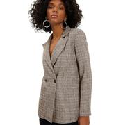 Trendyol Damen Gerade Lange Ärmel Regulär Blazerjacke Blazer, Anthracite, 42 da Donna