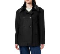 Trendyol Damen Gerade Regulär Mantel, cappotto Da donna, Black,