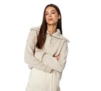 Trendyol Damen Regular Fit Basic Scoop Neck Knitwear Sweater Maglione, Beige, S Donna