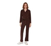 Trendyol Donna Donna Loungewear Pantaloni Attillati, Marrone, L