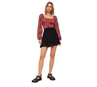 Trendyol Drapierte gestrickte Rock Gonna, Black, Extra Small da Donna